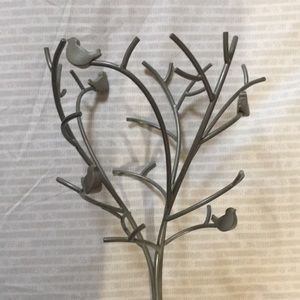 Bird jewelry stand